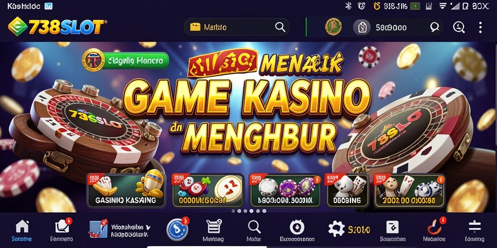 Tampilan menarik dari gameplay 738SLOT yang memukau.