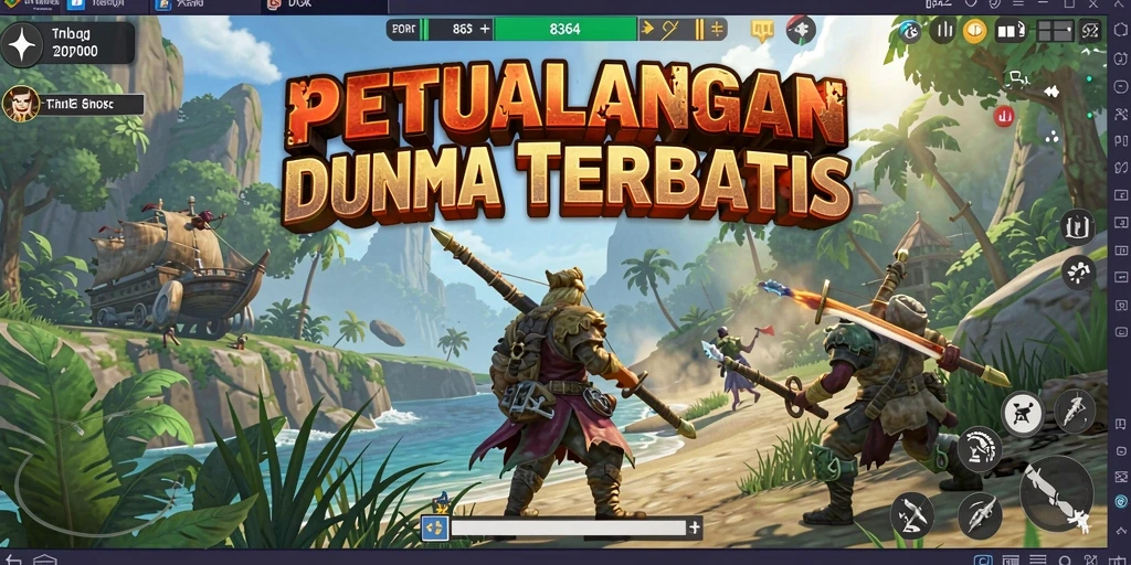 Tampilan gameplay Open World yang menakjubkan dari 8364.