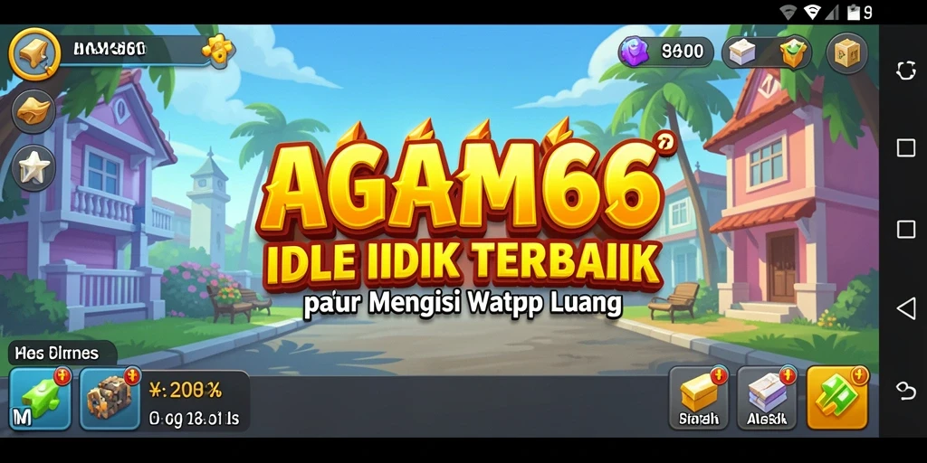 Gameplay santai menawan dari AGAM66, cocok untuk peminat genre Idle.