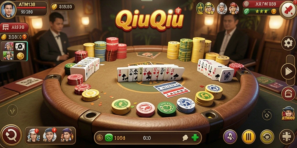 Gameplay seru QiuQiu di ATM138 yang menggugah semangat.