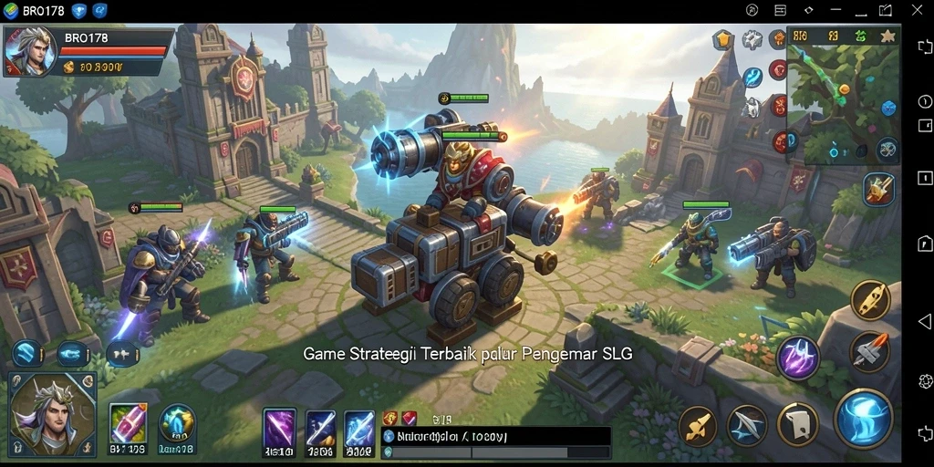 Tampilan gameplay BRO178 yang menarik dan strategis.
