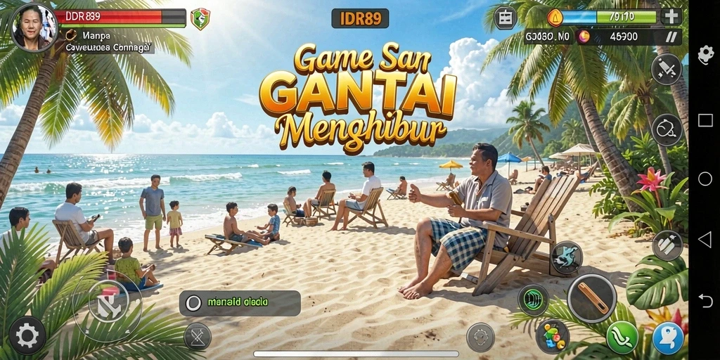 Tampilan gameplay IDR89 yang menarik dan penuh warna.