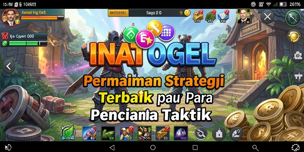 Tampilan gameplay INATOGEL yang penuh strategi dan aksi.