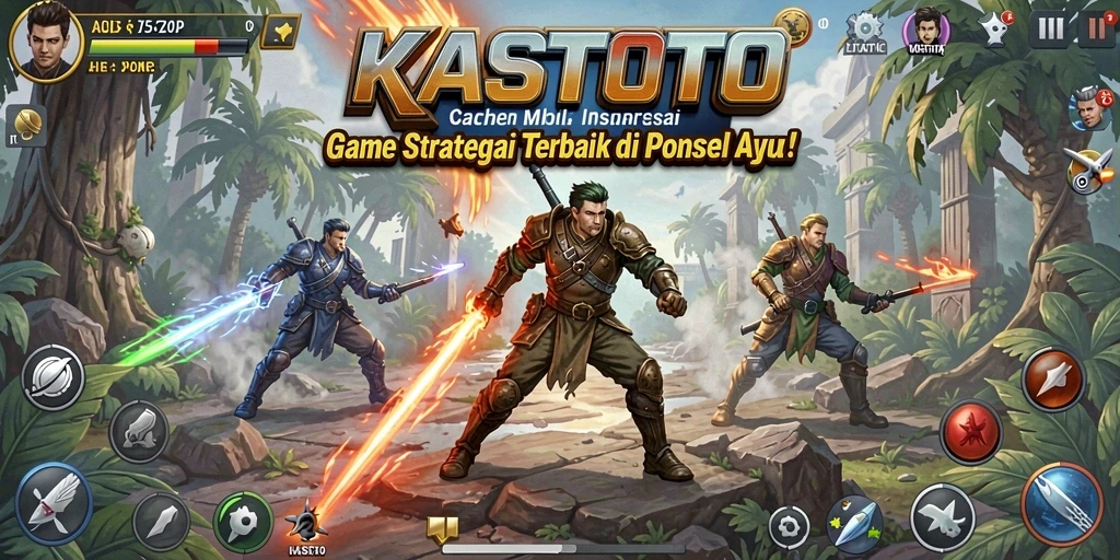 Screenshot KASTOTO menunjukkan gameplay yang seru dan interaktif.