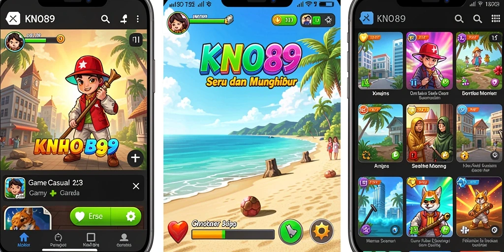 Tampilan gameplay KNO89 yang menarik dan penuh warna.