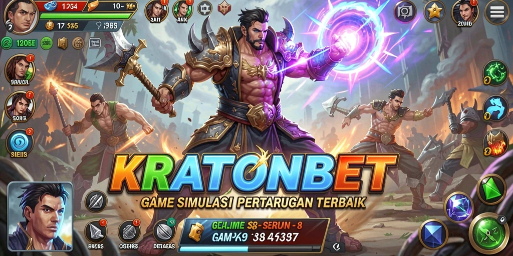 Tampilan menarik dari gameplay KRATONBET yang mengasyikkan.