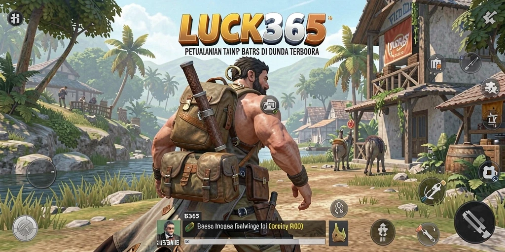 Screenshot gameplay menarik dari LUCK365 dalam dunia terbuka.