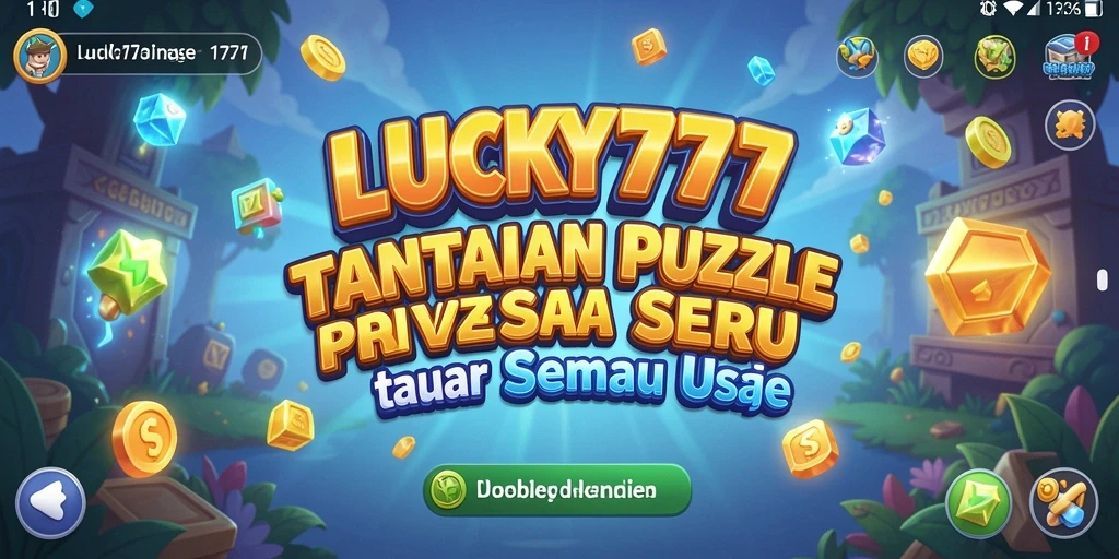 Tampilan menarik dari gameplay LUCKY777 yang penuh teka-teki seru.