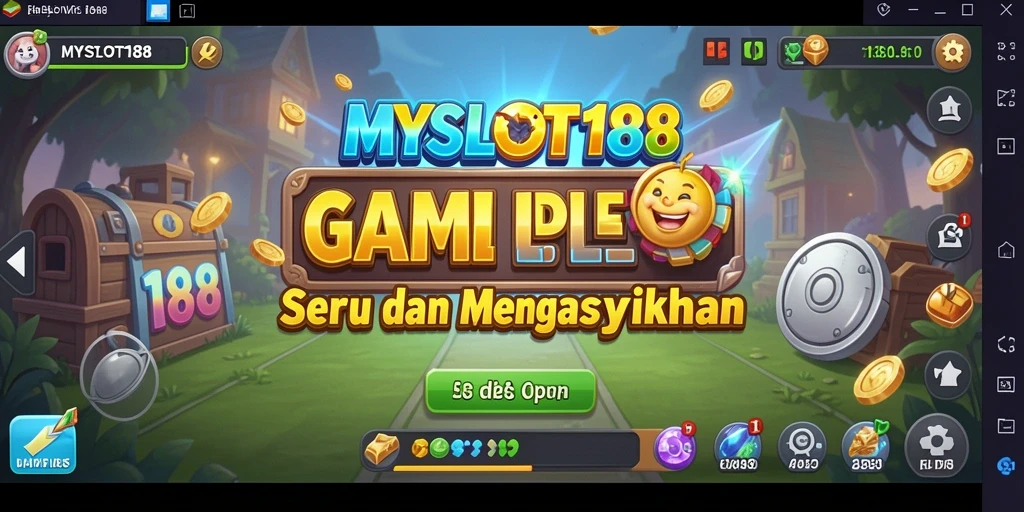 Screenshot gameplay MYSLOT188 menunjukkan keseruan dalam bermain Idle.