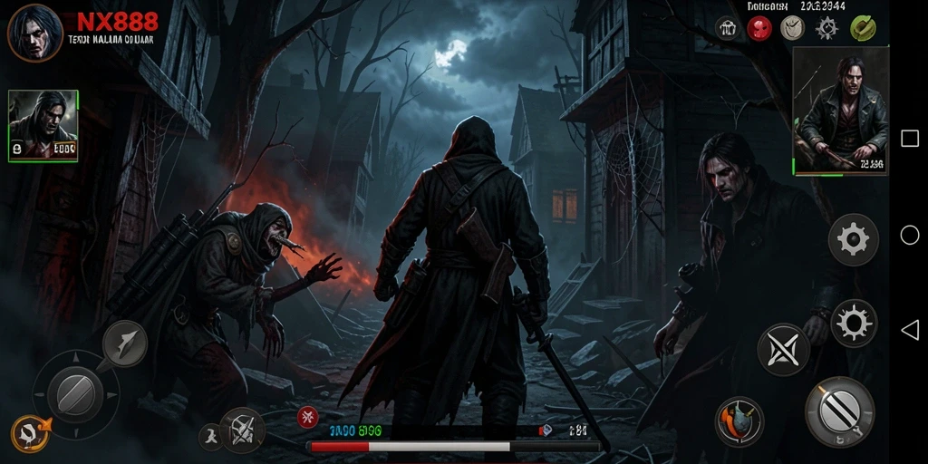 Gameplay menegangkan dengan atmosfer horor yang kuat.