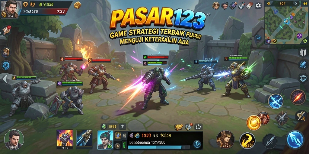 Tampilan gameplay PASAR123 yang menarik di tengah persaingan pasar.