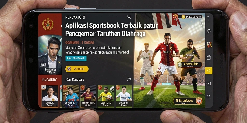 Tampilan antarmuka PUNCAKTOTO dengan pilihan taruhan olahraga.