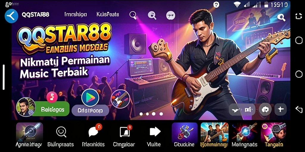 Screenshot utama QQSTAR88 menampilkan gameplay interaktif yang seru.